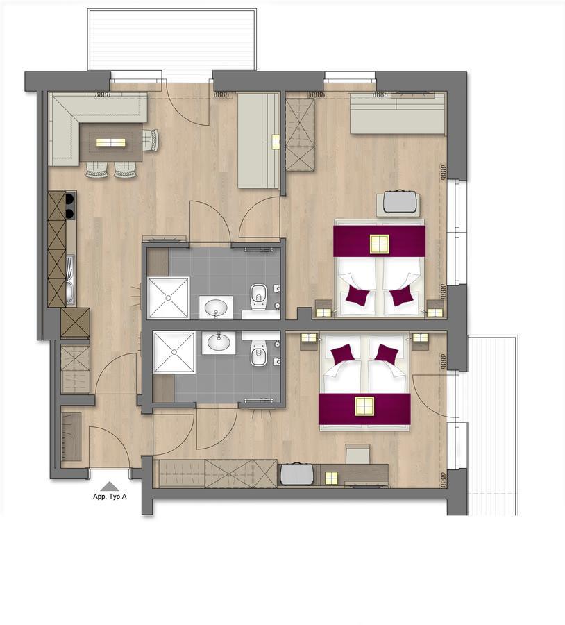 Ofentuerl Alpine Living Aparthotel Flachau Exterior photo
